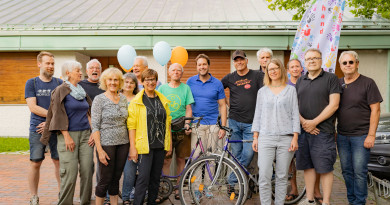 Radlwerkstatt eröffnet – für bedürftige Menschen und Vereinsmitglieder